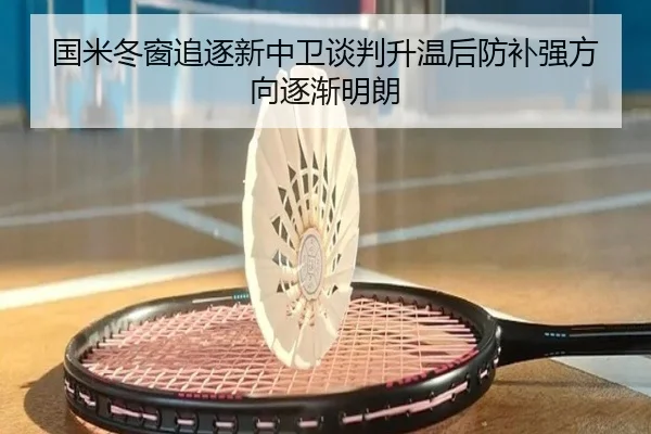 国米冬窗追逐新中卫谈判升温后防补强方向逐渐明朗
